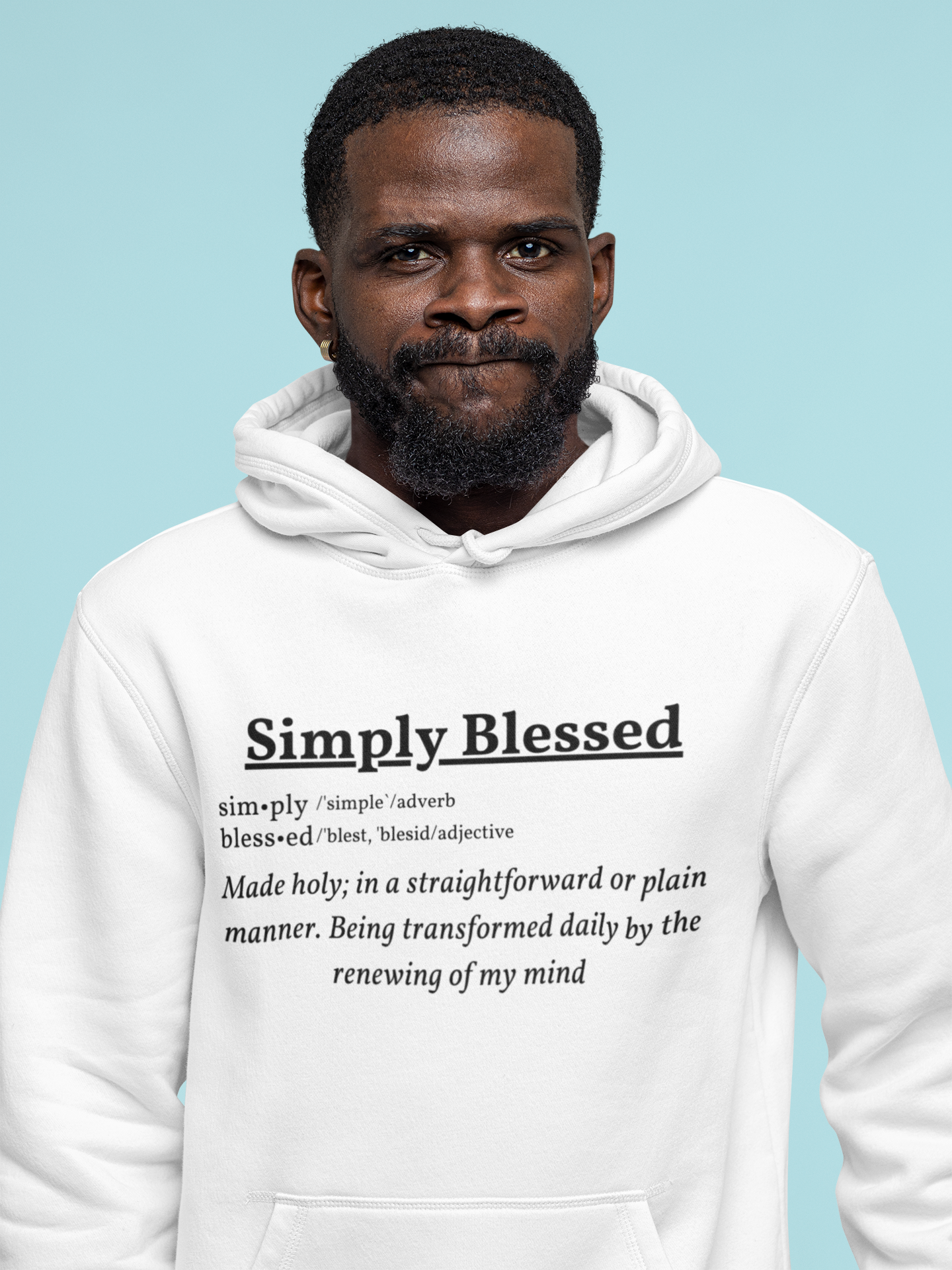 Simply Blessed Definition Hoodie