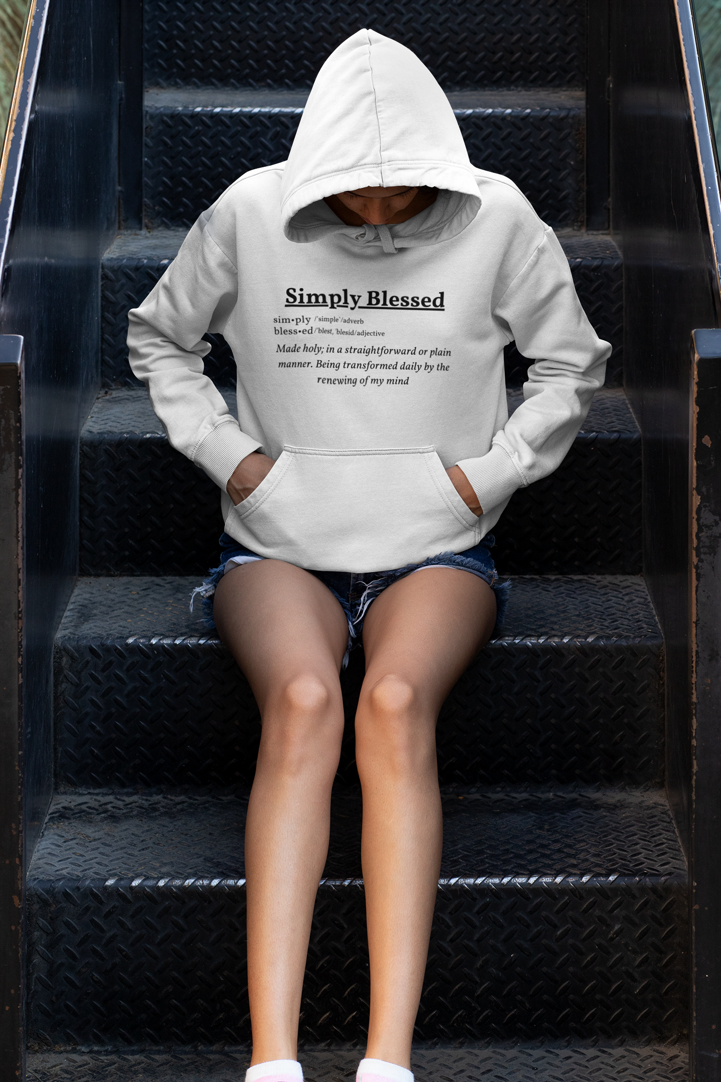 Simply Blessed Definition Hoodie