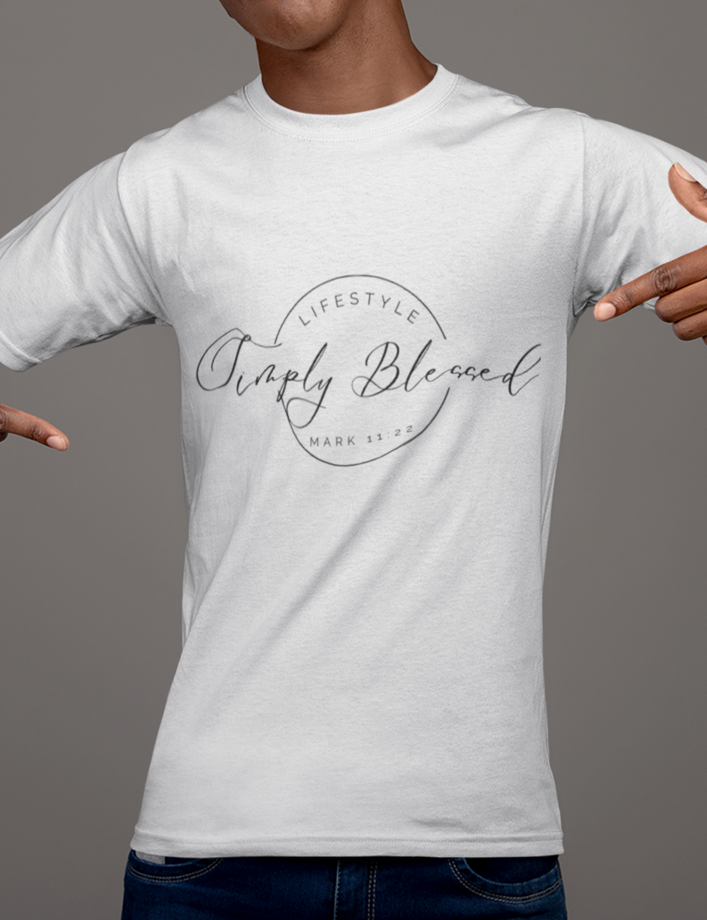 Simply Blessed Lifestyle Brand Short Sleeve Tee Unisex