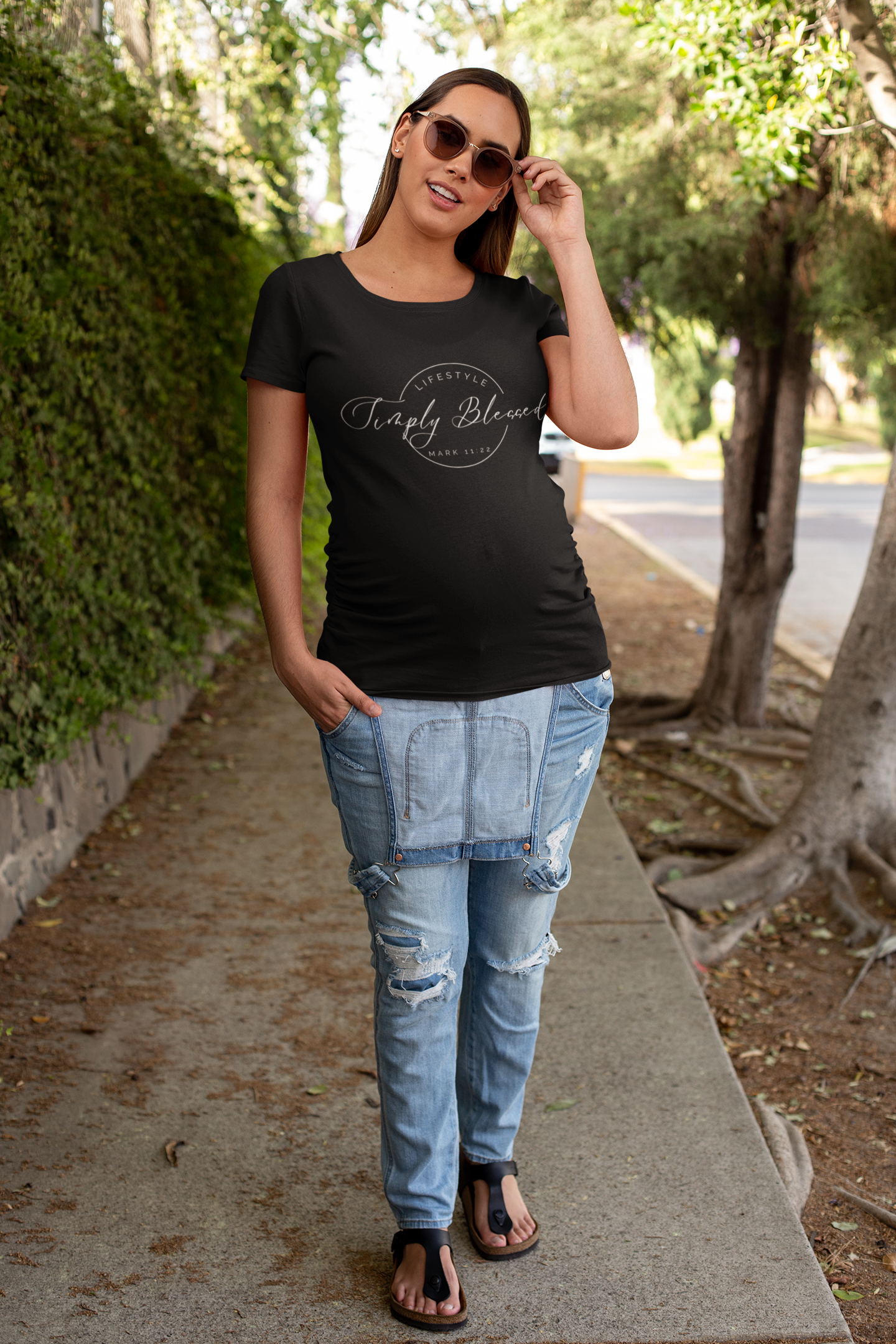 Simply Blessed Lifestyle Brand Short Sleeve Tee Unisex