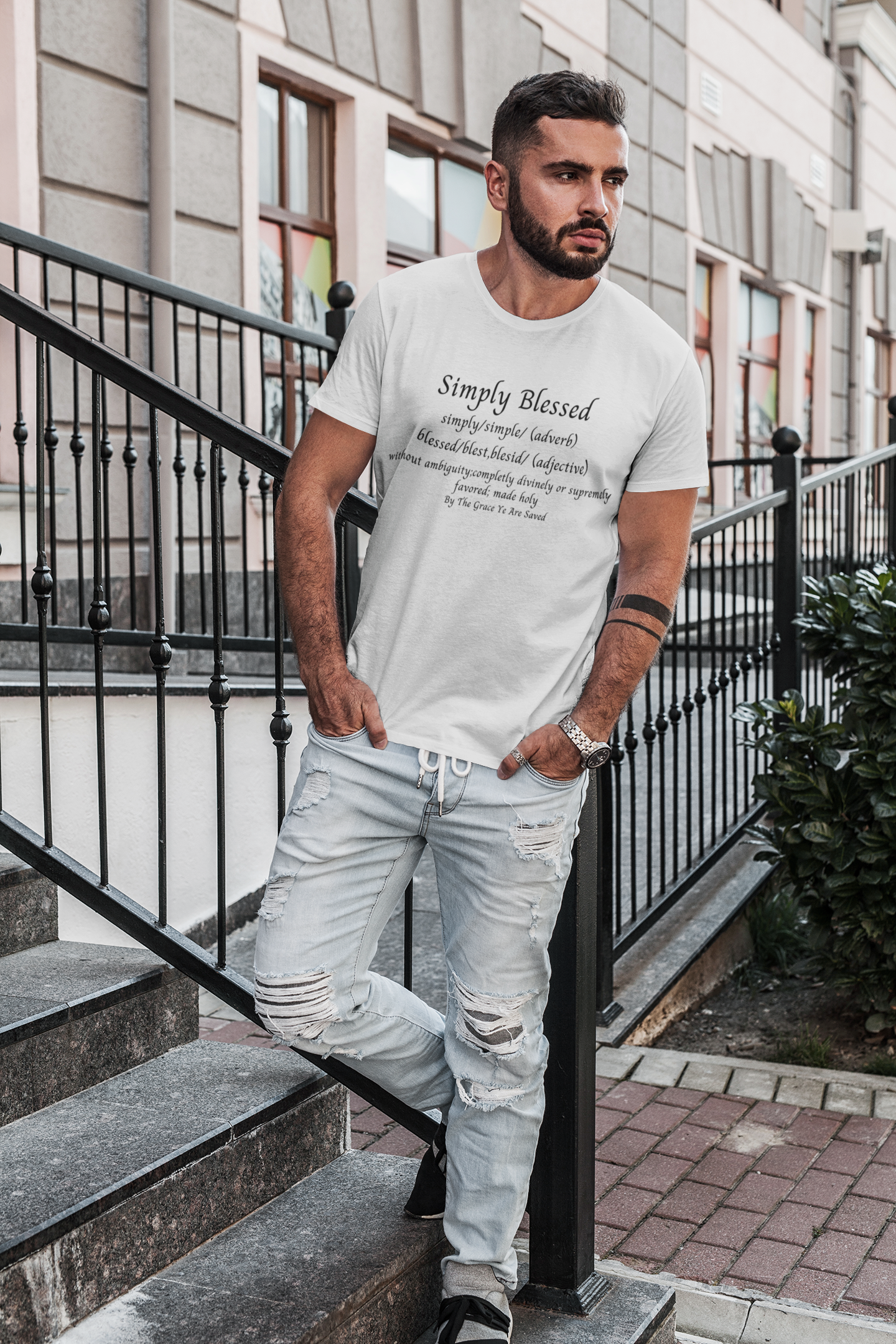 Simply Blessed Short Sleeve Definition Tee Unisex