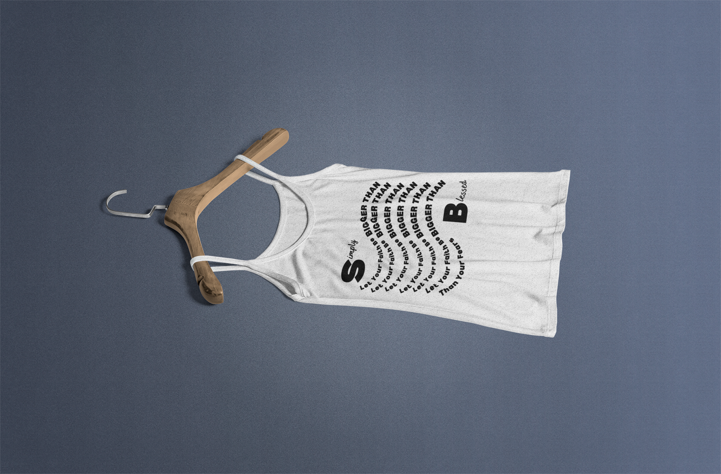 Simply Blessed Inspirational Rainbow Camisole