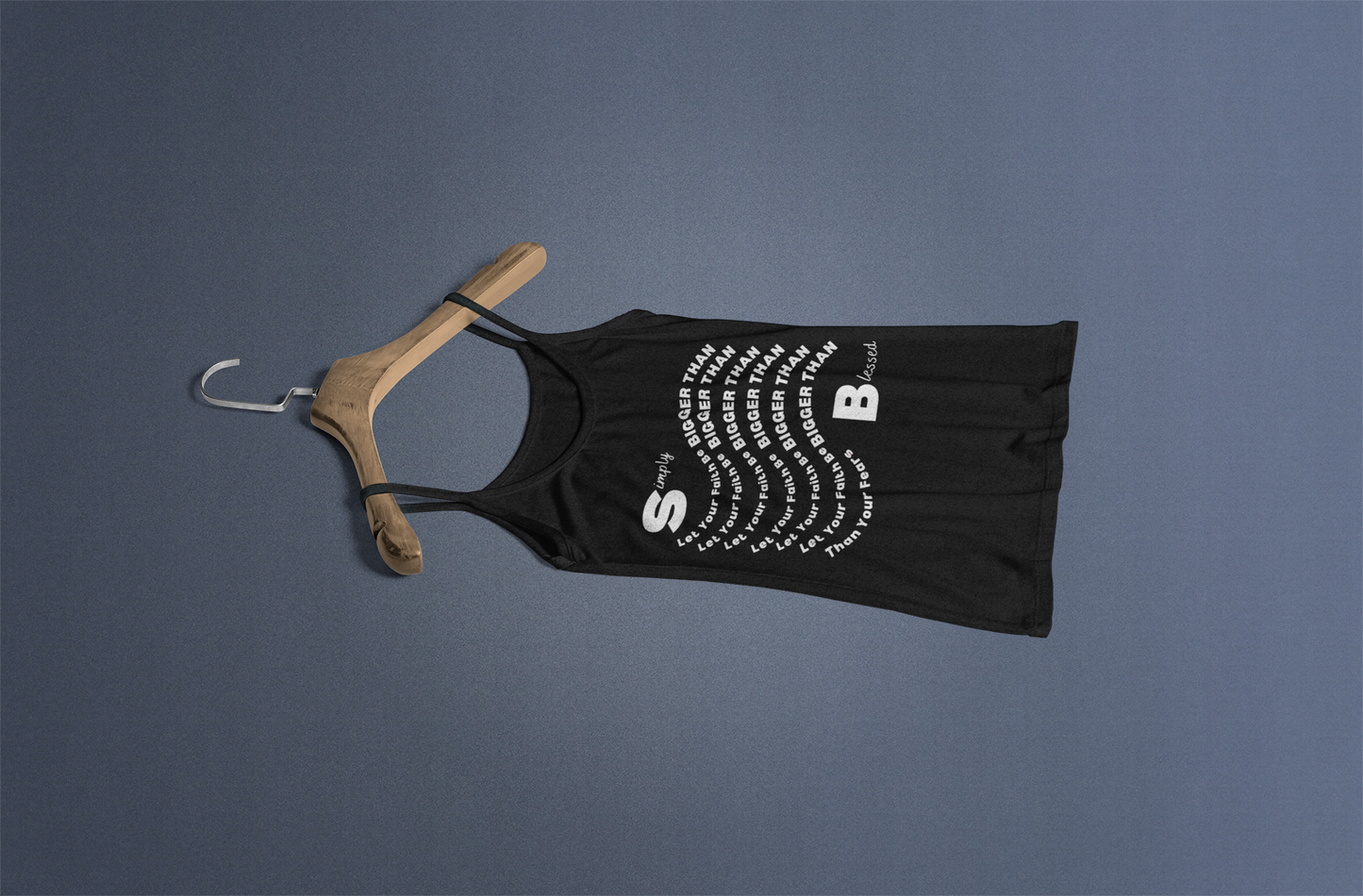 Simply Blessed Inspirational Rainbow Camisole