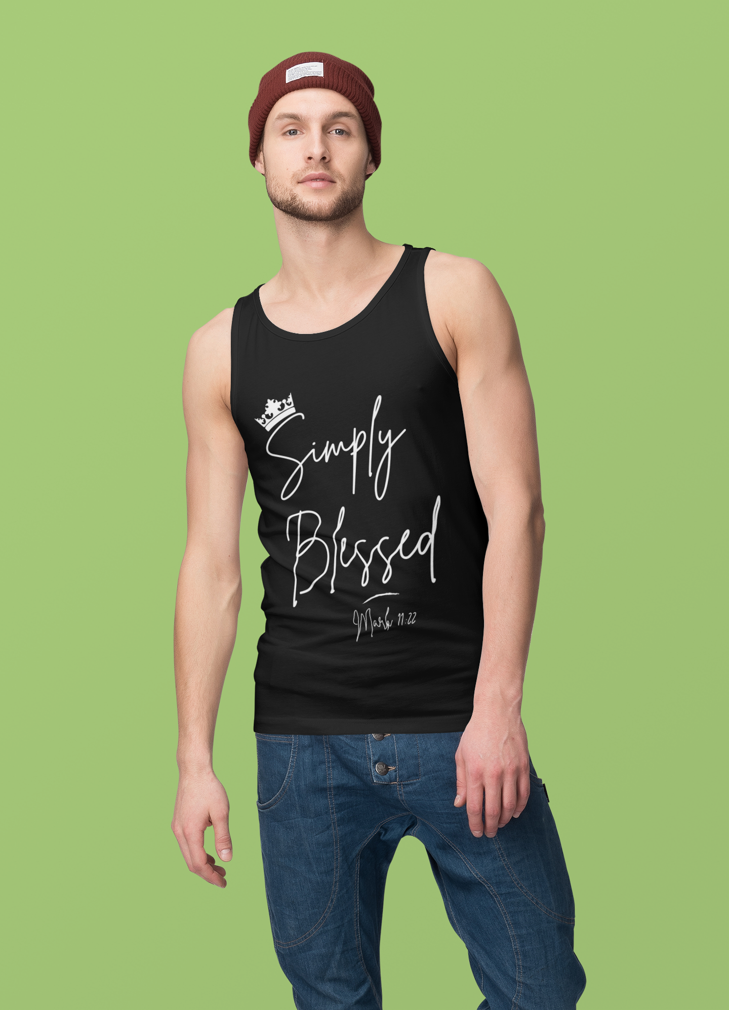 Simply Blessed Men's Tank