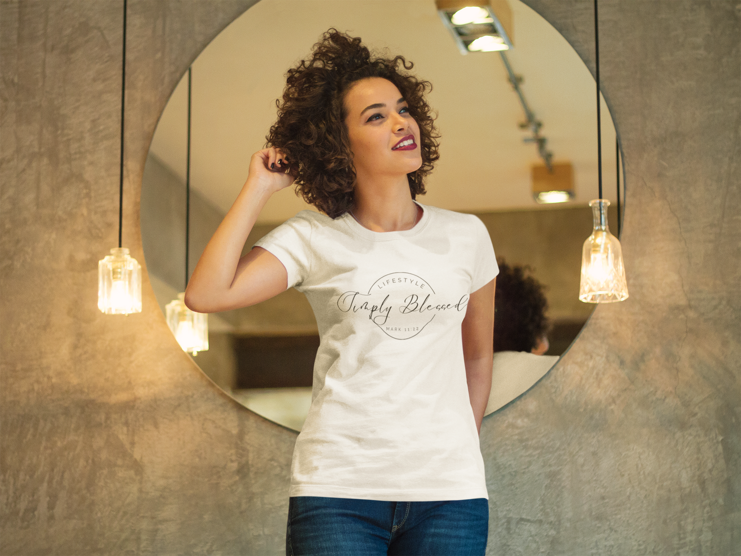 Simply Blessed Lifestyle Brand Short Sleeve Tee Unisex